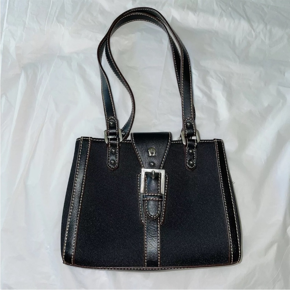Etienne Aigner Mini Handbag Black Y2K NWOT